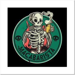 Macabre Barista Posters and Art